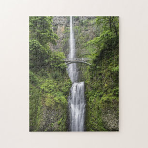 Puzzle Pont sur le paysage de cascade