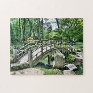 Puzzle Pont sur le vert