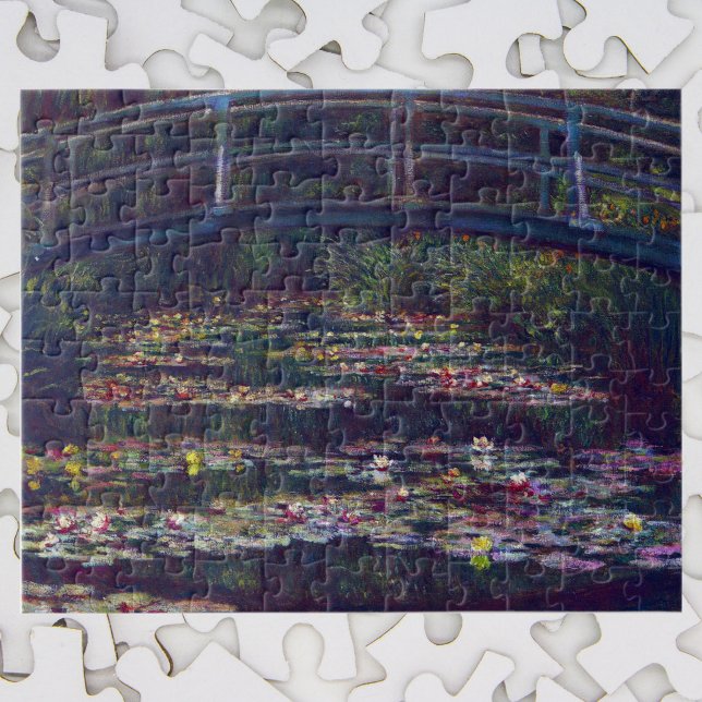 Puzzle Pont sur l'étang Nénuphar par Claude Monet (Créateur téléchargé)