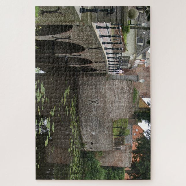 Puzzle Pont, village de Dutch (Vertical)