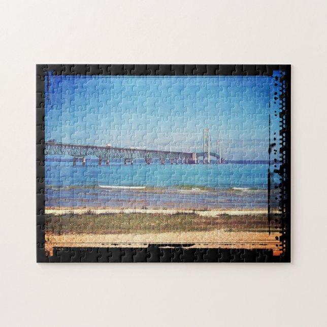 Puzzle Pont vintage Mackinac (Horizontal)