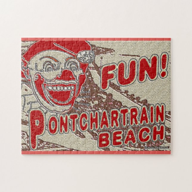 Puzzle Pontchartrain Beach, Vintage, (Horizontal)