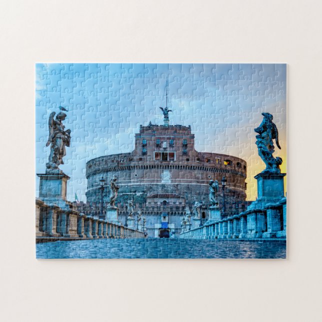 Puzzle Ponte et Château Sant'Angelo - Rome, Italie (Horizontal)