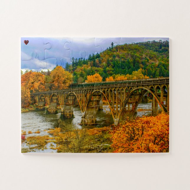 Puzzle Ponts de la rivière de l'Oregon (Horizontal)