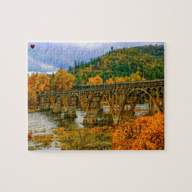 Puzzle Ponts de la rivière Oregon (Horizontal)