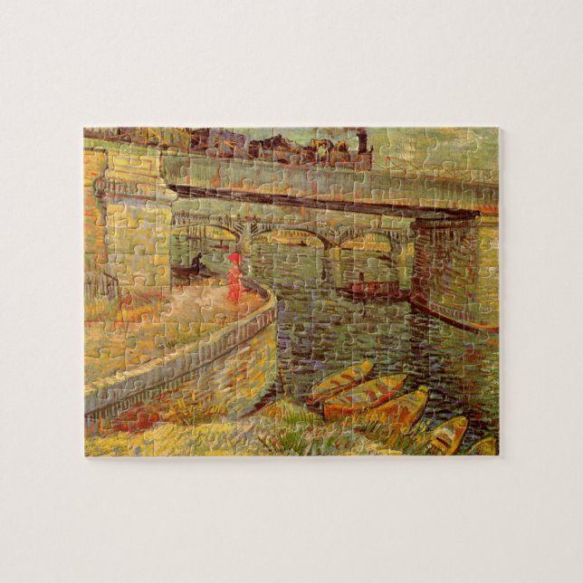 Puzzle Ponts sur la Seine, Asnières par Vincent van Gogh (Horizontal)