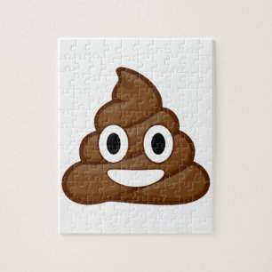 Puzzle poop emoji
