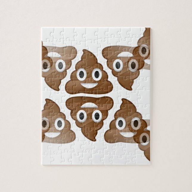 Puzzle poop emojis (Vertical)