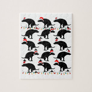 Puzzle Pooping Dog Christmas 