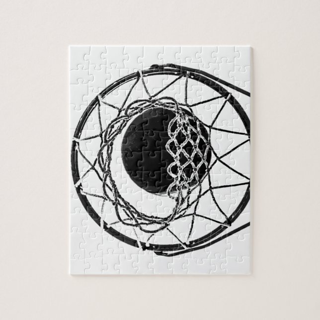 Puzzle Pop Art Basket (Vertical)