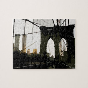 Puzzle Pop Art Brooklyn Bridge