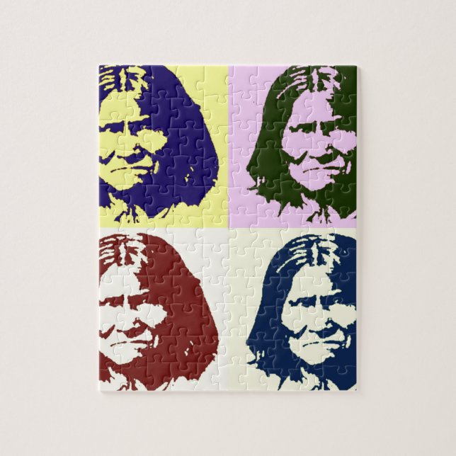 Puzzle Pop Art Geronimo (Vertical)