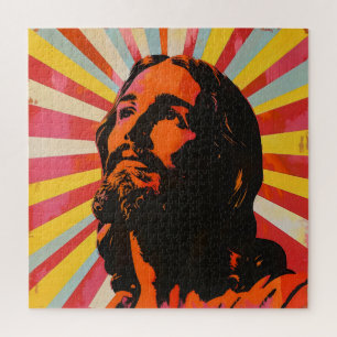 Puzzle Pop Art Jésus Christ