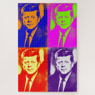 Puzzle Pop Art JFK John F. Kennedy