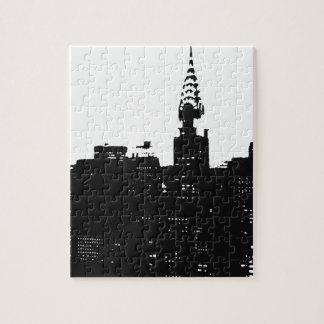 Puzzle Pop Art New York Silhouette