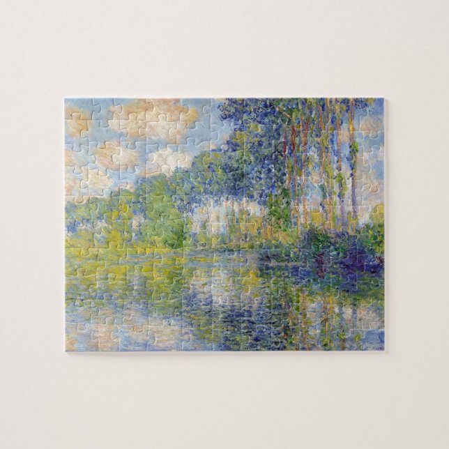 Puzzle Poplaires sur l'Epte (par Claude Monet) (Horizontal)