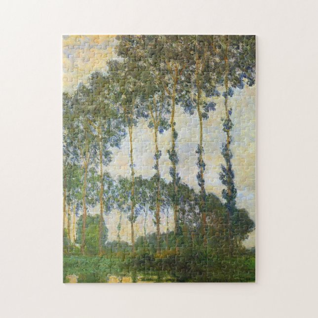 Puzzle Poplars à Giverny Monet Art (Vertical)