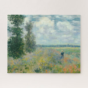 Puzzle Poppy Fields near Argenteuil by Claude Monet