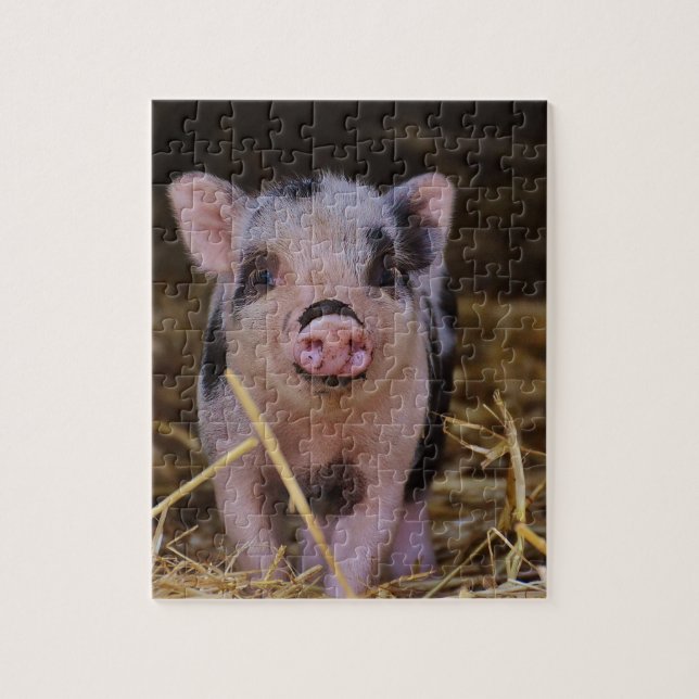 Puzzle Porc mignon doux (Vertical)