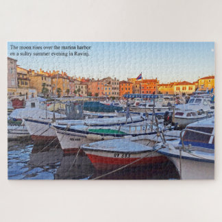 Puzzle Port à Rovinj Croatie Grande
