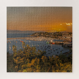 Puzzle Port De Brixham Au Coucher Du Soleil