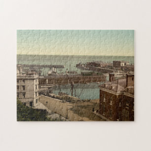 Puzzle Port de Folkestone, Kent, Angleterre