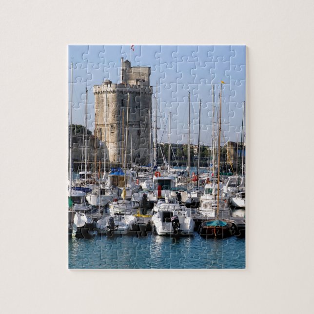 Puzzle Port de La Rochelle en France (Vertical)