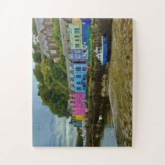 Puzzle Port de Portree coloré | Île de Skye