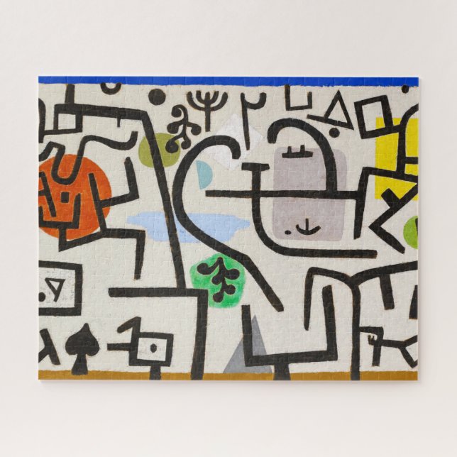 Puzzle Port de Rich par Paul Klee (Horizontal)