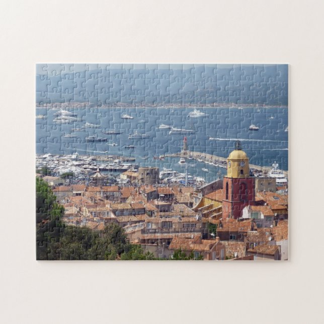 Puzzle port de saint-tropez (Horizontal)