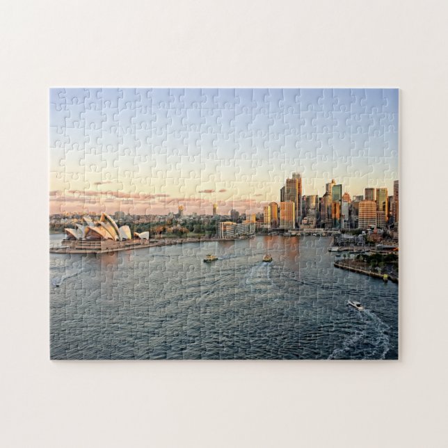 Puzzle Port de Sydney - Australie - 11x14 - 252 pcs (Horizontal)