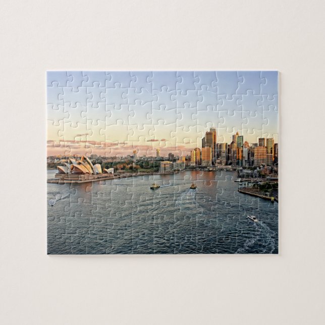 Puzzle Port de Sydney - théatre de l'opéra - 8x10 - 110 (Horizontal)
