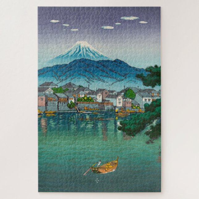 Puzzle Port de Tokaido Numazu par Tsuchiya Koitsu (Vertical)