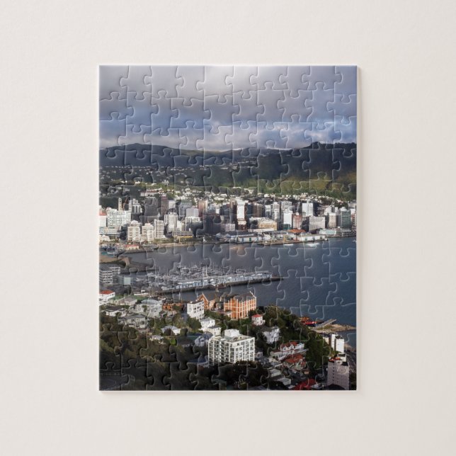 Puzzle Port de Wellington, Nouvelle-Zélande (Vertical)