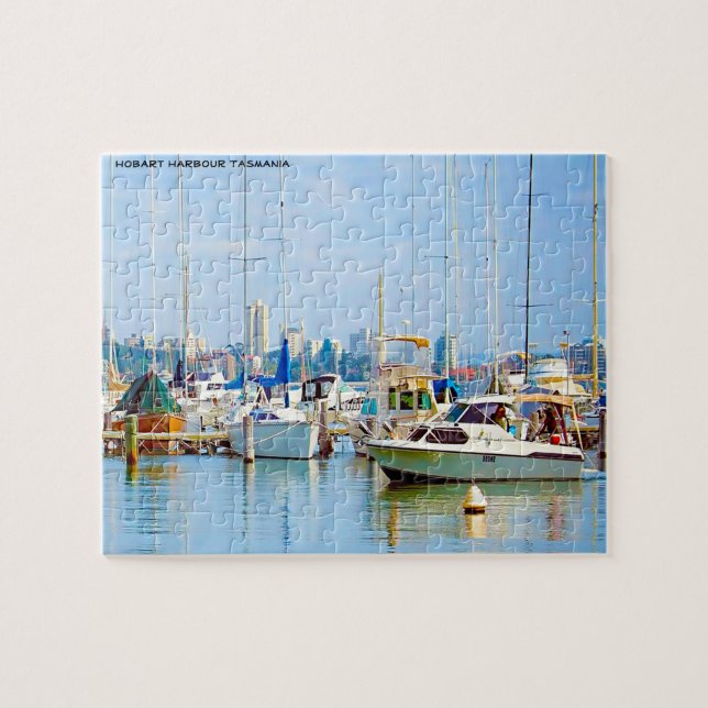 Puzzle Port d'Hobart Tasmanie (Horizontal)