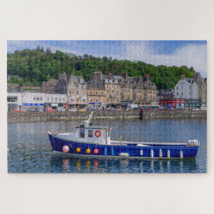 Puzzle Port d'Oban Écosse Bateau de Pêche Mer Océan Voyag
