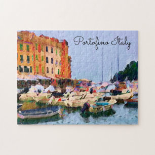 Puzzle Port italien d'Artsy Pittoresque Portofino