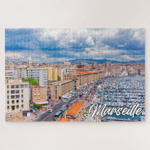 Puzzle Port Ville De Marseille, France