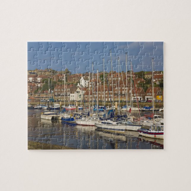 Puzzle Port, Whitby, Yorkshire du Nord, Angleterre (Horizontal)