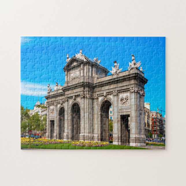 Puzzle Porte d'Alcalá Madrid. (Horizontal)