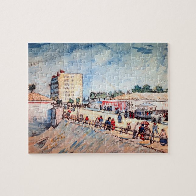 Puzzle Porte dans les remparts de Paris par Vincent van G (Horizontal)