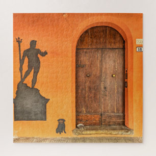 Puzzle Porte d'art de rue italienne