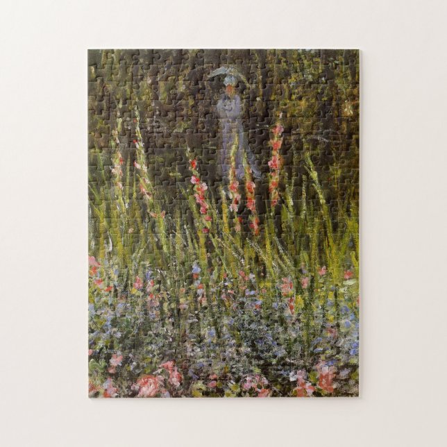 Puzzle Porte de jardin de Vetheuil Monet Art (Vertical)