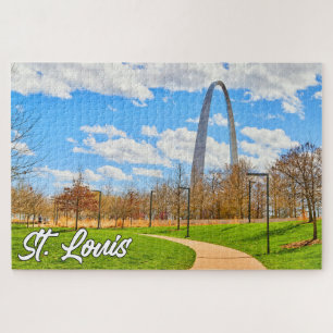 Puzzle Porte de l'Arche, Saint-Louis, Missouri, États-Uni