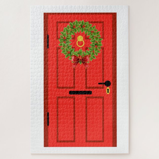 Puzzle Porte de Noël (Vertical)