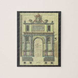 Puzzle Porte d'entrée d'église ancienne Architecture de l