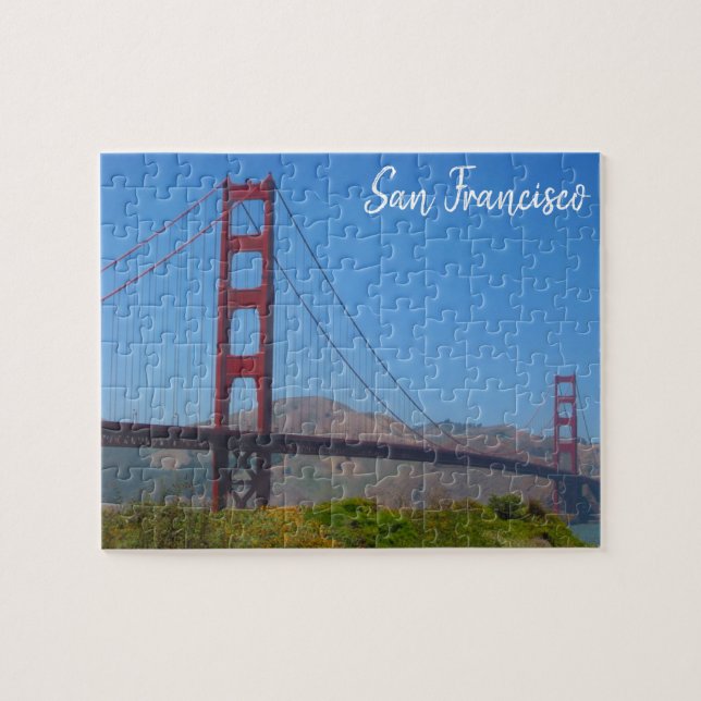 Puzzle porte dorée san fran (Horizontal)