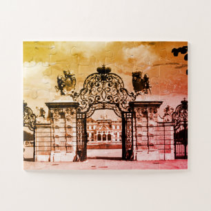 Puzzle Porte du château Belvédère de Vienne Autriche vint