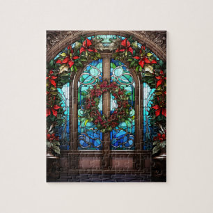 Puzzle Porte en verre tendu