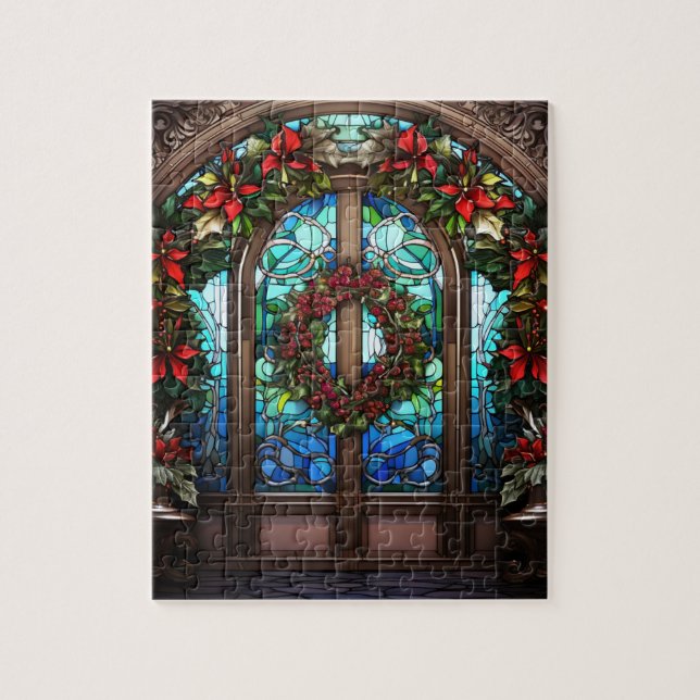 Puzzle Porte en verre tendu (Vertical)